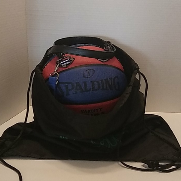 NWT LIMITED EDITION HANDMADE RED & BLUE Basketball Purse 🏀 - Picture 16 of 16